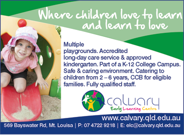 Calvary Early Learning Centre - Child Care 1