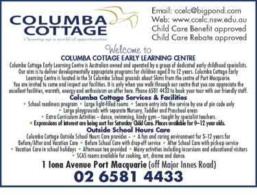 Columba Cottage Early Learning Centre - Child Care 1