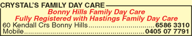 Crystal?s Family Day Care - Child Care 1