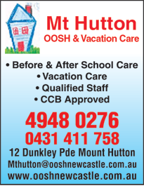 Mount Hutton OOSH & Vacation Care - Child Care 6