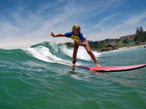 Surf Lessons With Port Macquarie Surf School - Child Care 1