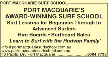 Surf Lessons With Port Macquarie Surf School - Child Care 6